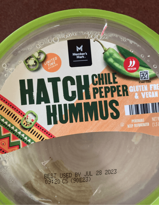 Member'S Mark Hatch Chile Pepper Hummus