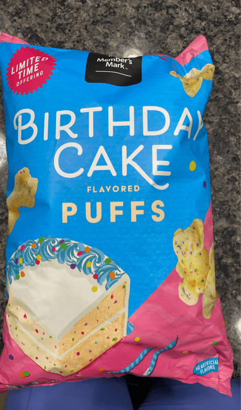 Member'S Mark Birthday Cake Flavored Puffs