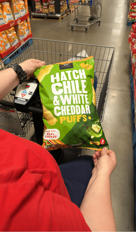 Member'S Mark Hatch Chile & White Cheddar Puffs