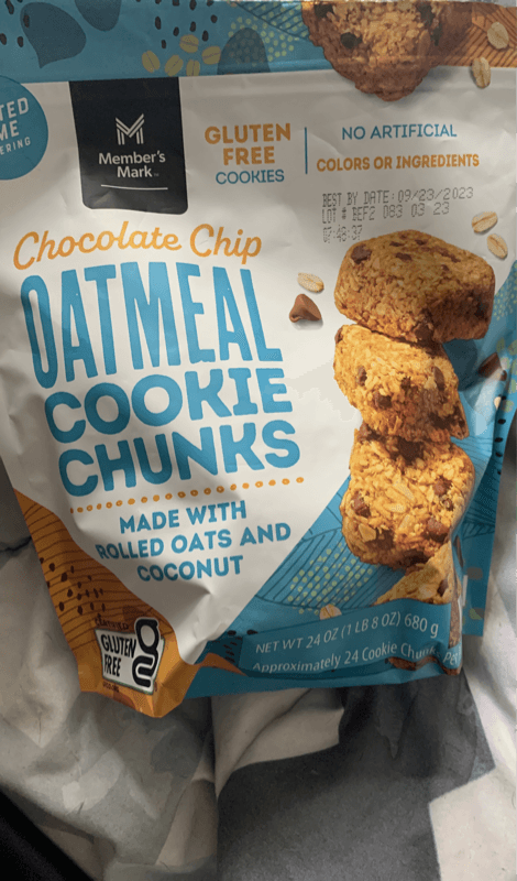 Member'S Mark Chocolate Chip Oatmeal Cookie Chunks