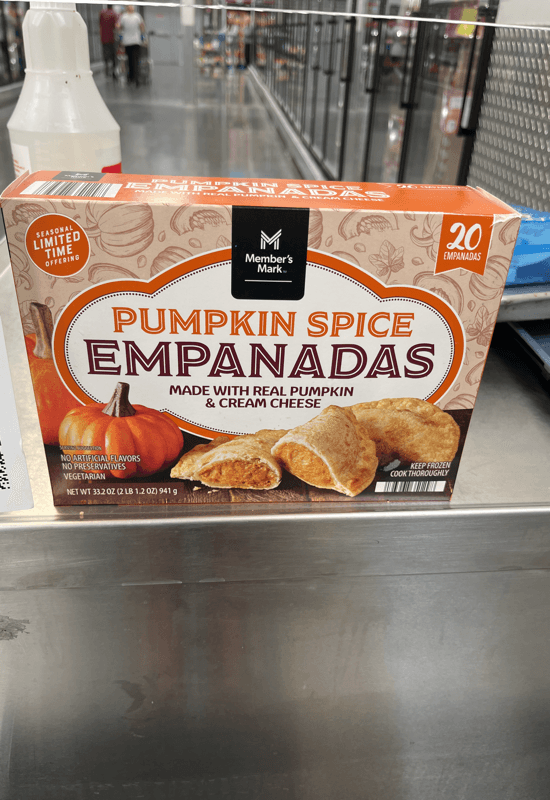 Member'S Mark Pumpkin Spice Empanadas