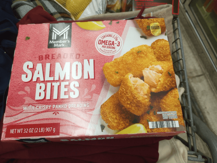 Member'S Mark Breaded Salmon Bites With Crispy Panko Breading