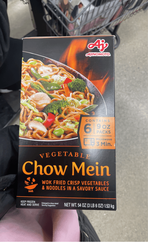 Ajinomoto Vegetable Chow Mein