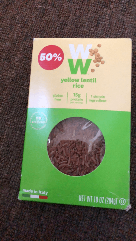 Ww Yellow Lentil Rice