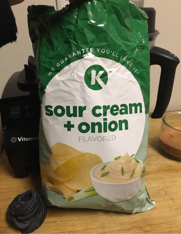 Circle K Sour Cream + Onion Flavored Potato Chips