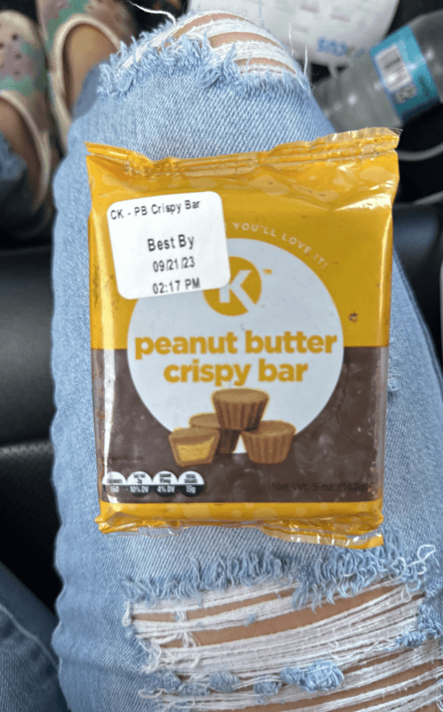 Circle K Peanut Butter Crispy Bar