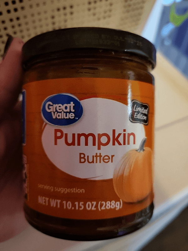 Great Value Limited Edition Pumpkin Butter
