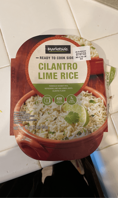 Marketside Cilantro Lime Rice