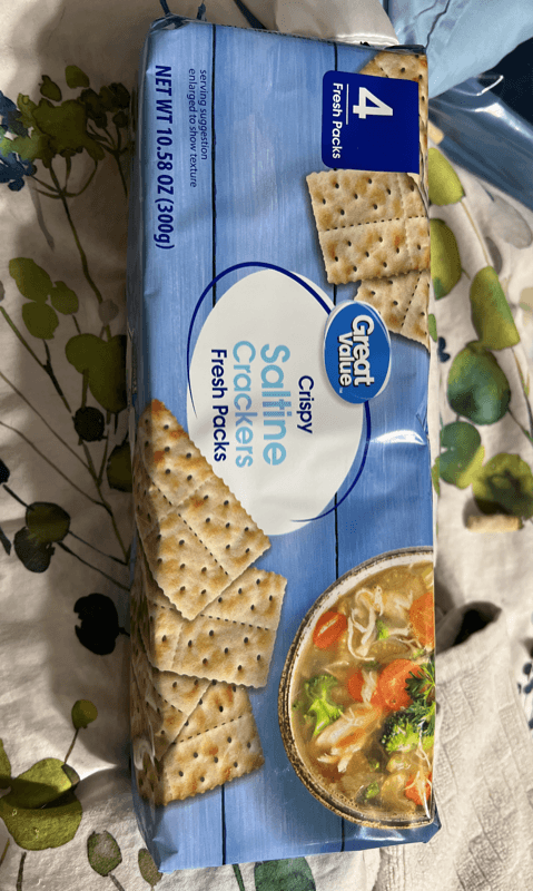 Great Value Crispy Saltine Crackers Fresh