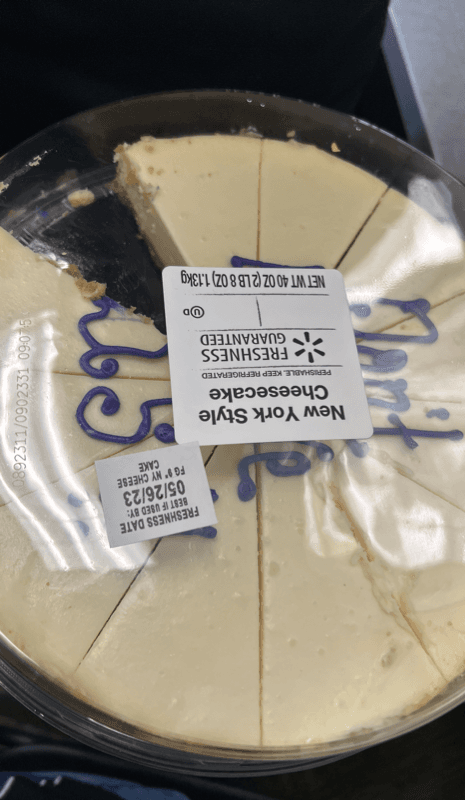 Freshness Guaranteed New York Style Cheesecake