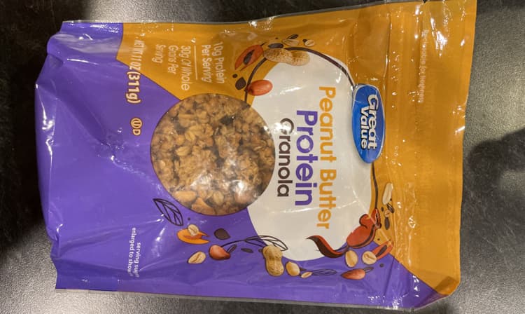 Great Value Peanut Butter Protein Granola