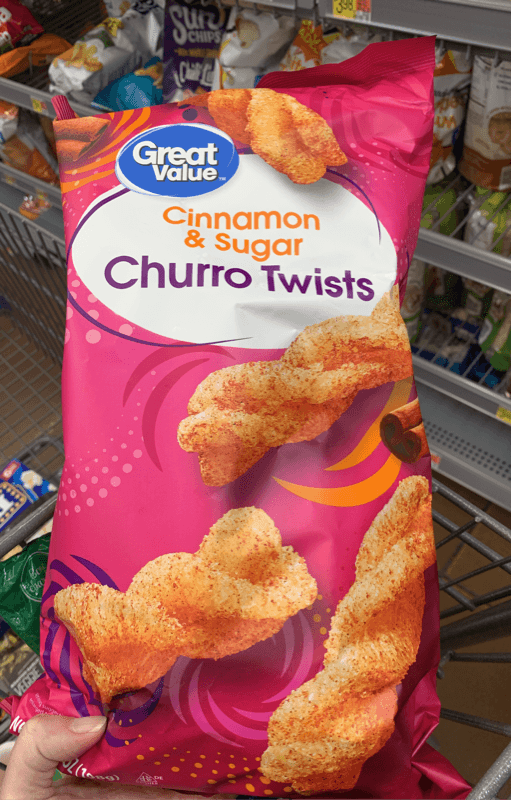 Great Value Cinnamon & Sugar Churro Twists