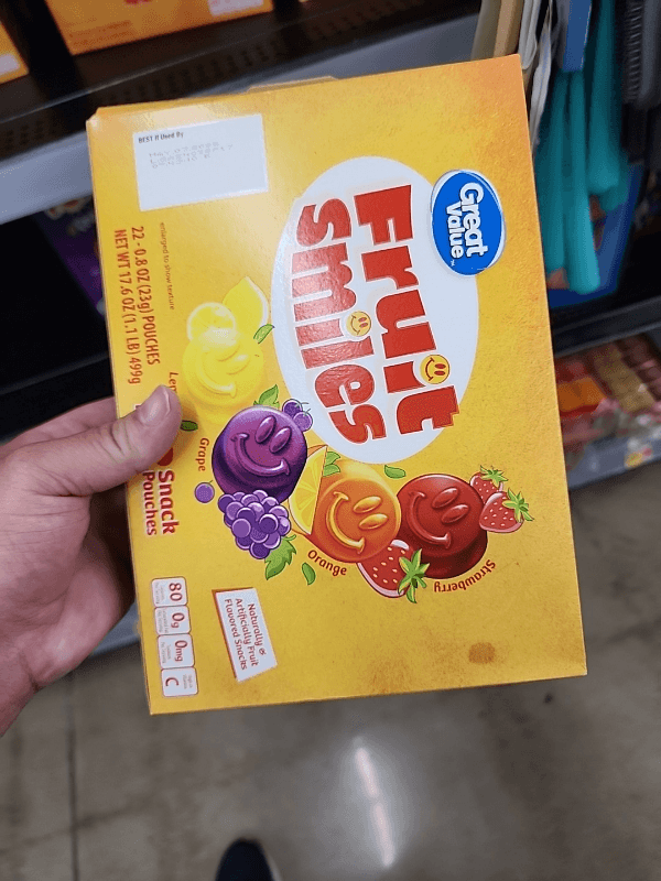 Great Value Fruit Smiles