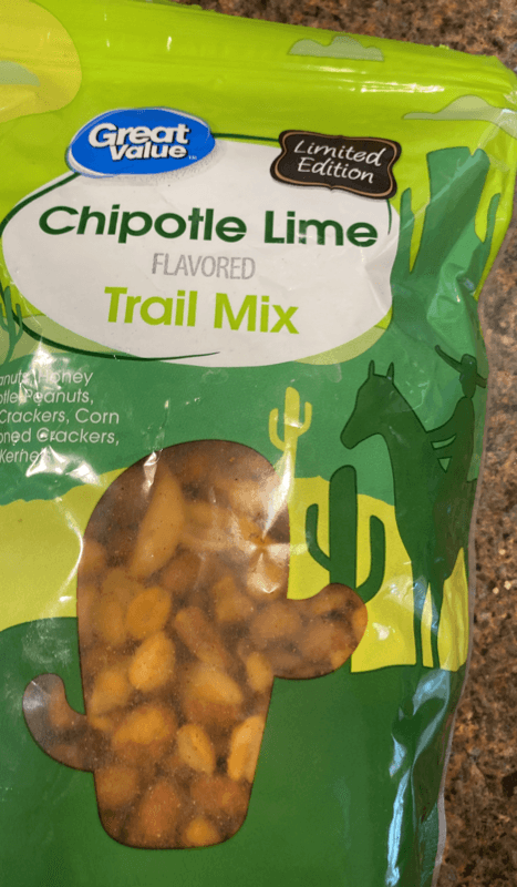 Great Value Chipotle Lime Flavored Trail Mix