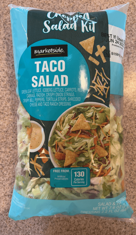 Marketside Chopped Taco Salad Kit