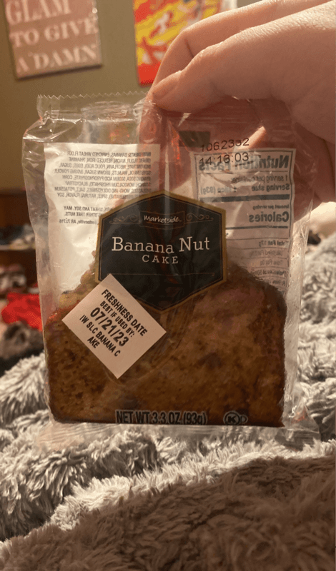 Marketside Banana Nut Cake