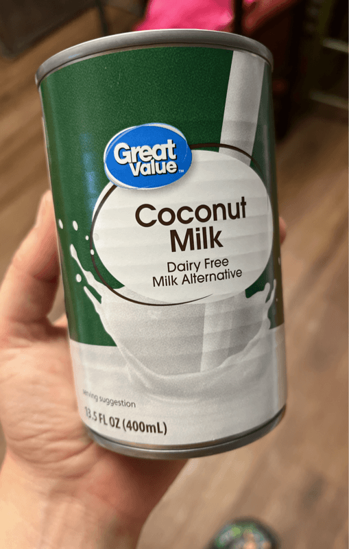 Great Value Coconut Milk Dairy Free Milk Alternative