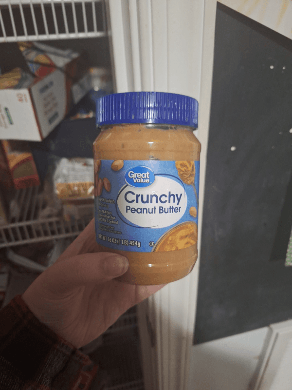 Great Value Crunch Peanut Butter