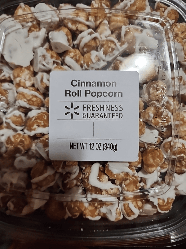 Freshness Guaranteed Cinnamon Roll Popcorn