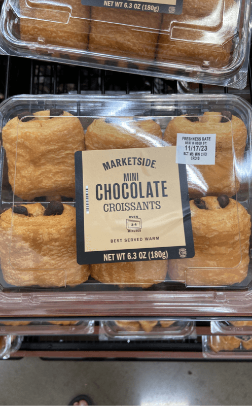 Marketside Mini Chocolate Croissants