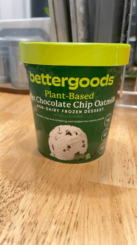 Bettergoods Plant-Based Mint Chocolate Chip Oatmilk Non-Dairy  Dessert
