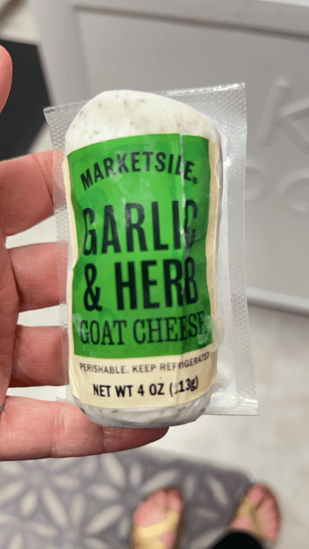 Marketside Garlic & Herb Goat Cheese