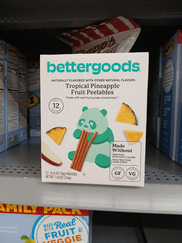 Bettergoods Tropical Pineapple Fruit Peelables