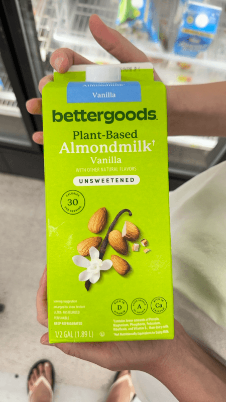Bettergoods Almondmilk Vanilla