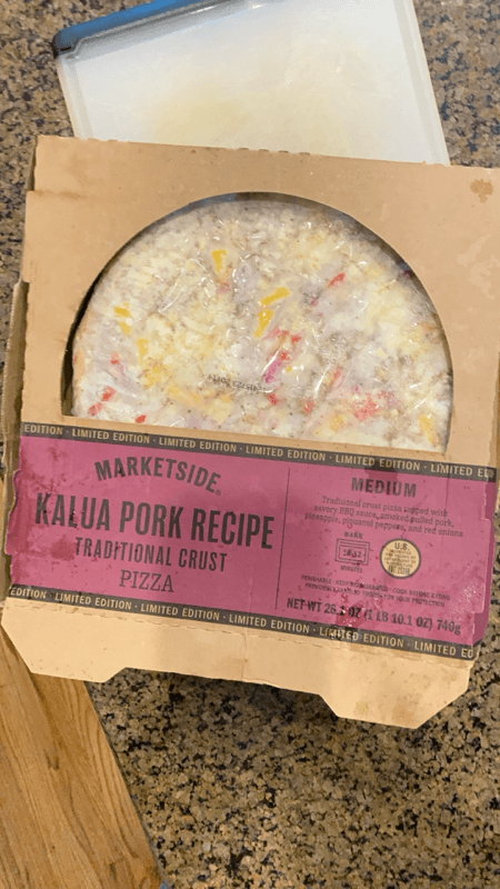 Marketside Kalua Pork Recipe Traditional Crust Pizza Medium