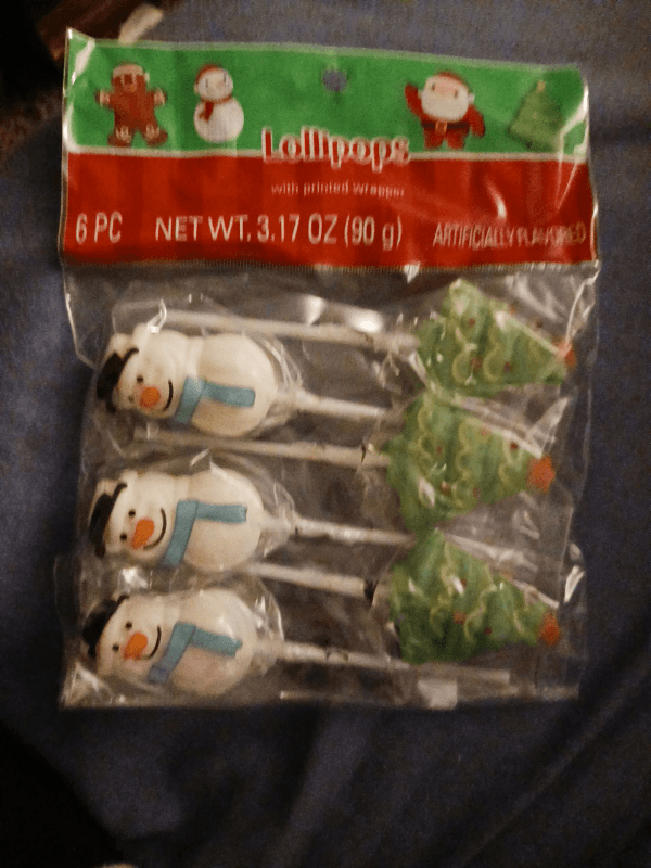 Lollipops With Printed Wrapper