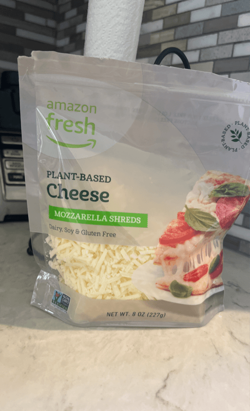 Amazon Fresh Plant-Based Cheese Mozzarella Shreds