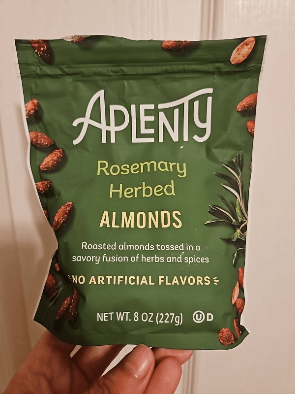 Aplenty Rosemary Herbed Almonds