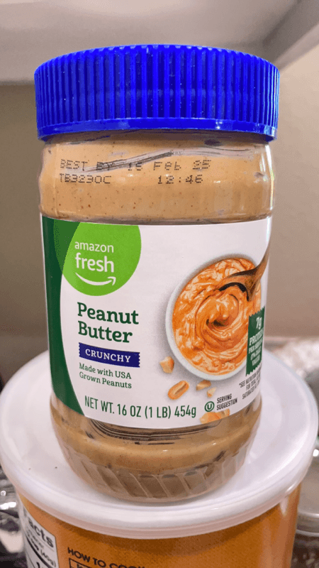 Amazon Fresh Crunchy Peanut Butter