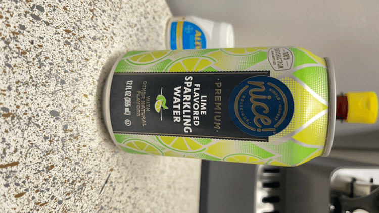 Nice! Premium Lime Flavored Sparkling Water