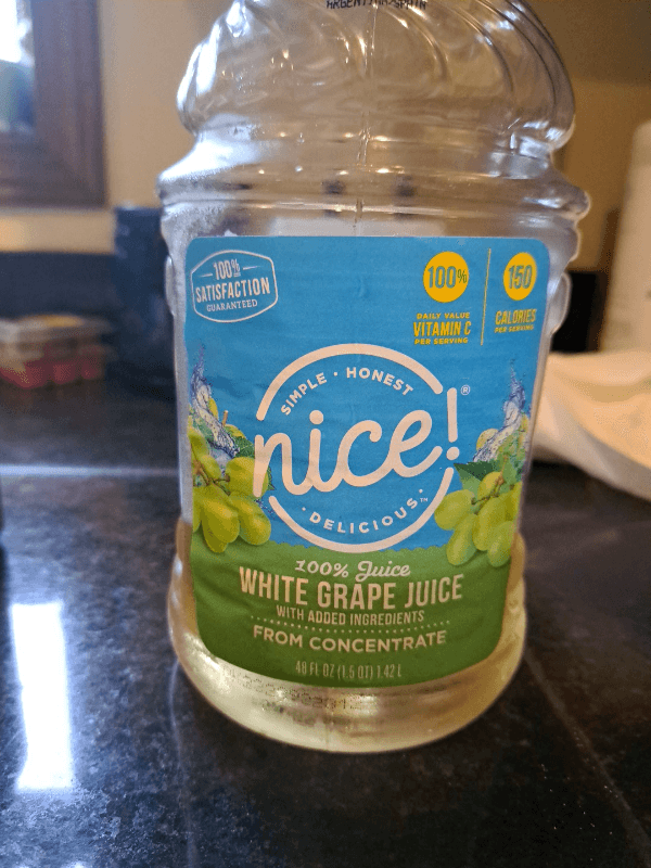 Nice! White Grape Juice