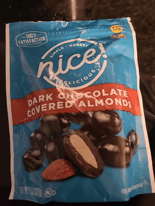 Nice! Dark Chocolate Covered Almonds