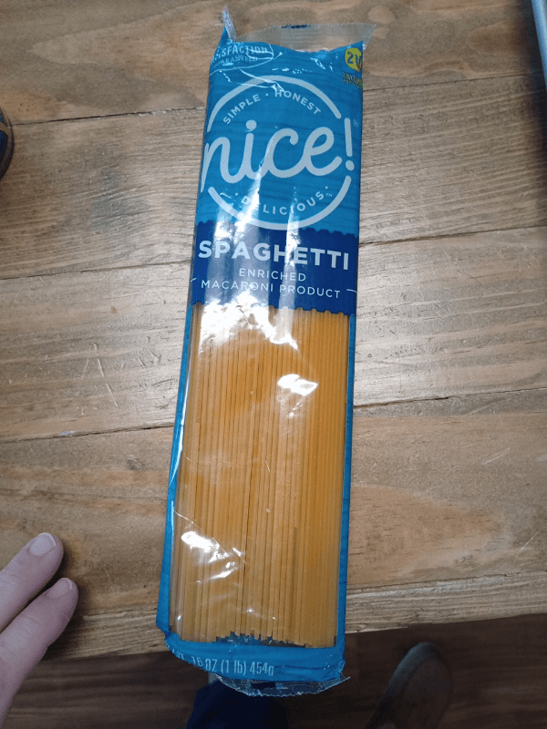 Nice! Spaghetti Enriched Macaroni Product
