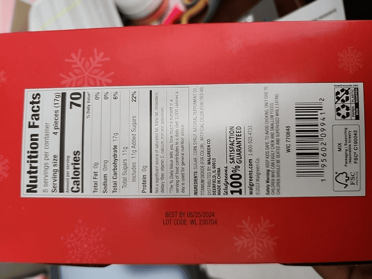 Joybrite Mini Peppermint Candy Canes