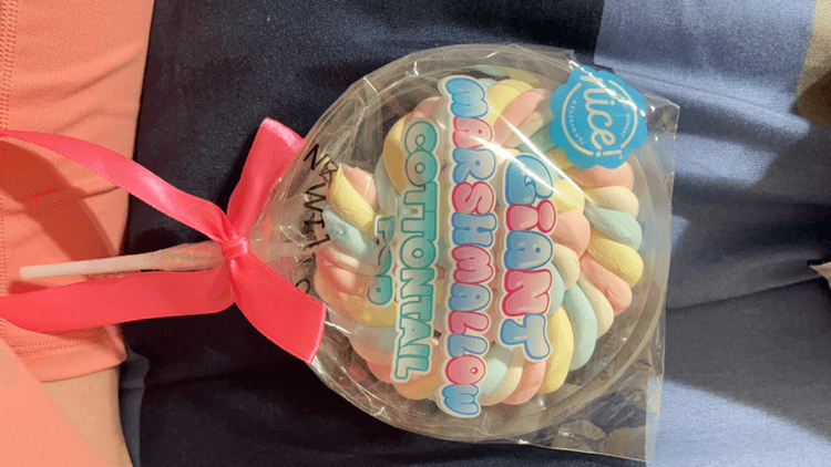 Nice! Giant Marshmallow Cottontail Pop