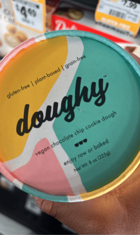 Doughy Vegan Chocolate Chip Cookie Dough