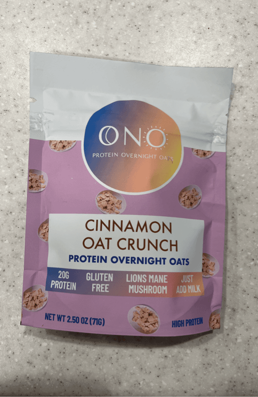 Ono Protein Overnight Oats Cinnamon Oat Crunch
