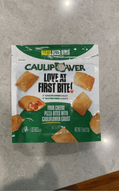 Caulipower Love At First Bite Four Cheese Pizza Bites With Cauliflower Crust