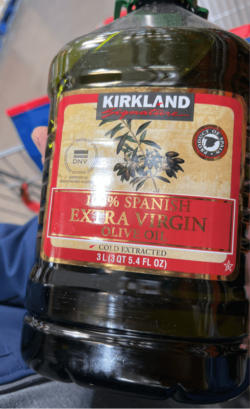 Kirkland Signature 100% Spanish Extra Virgin Olive Oil