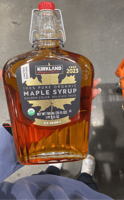 Kirkland Signature 100% Pure Organic Maple Syrup