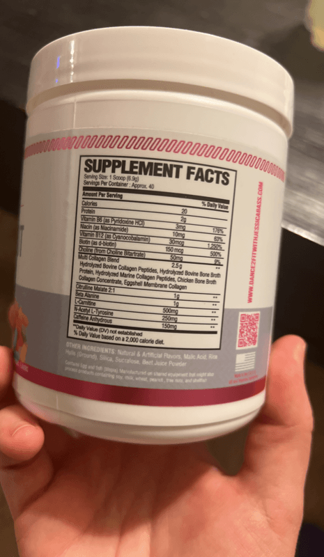D2Fit Multi Collagen Preworkout Sour Gummy