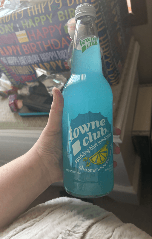 Towne Club Sparkling Blue Lemonade