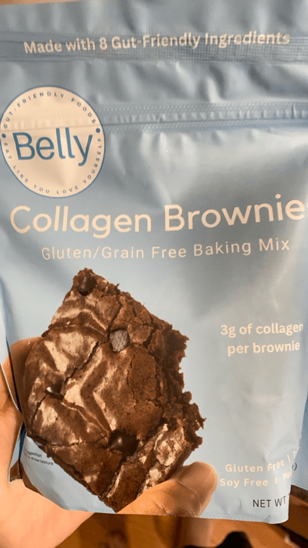 Belly Collagen Brownie Gluten/Grain Free Baking Mix