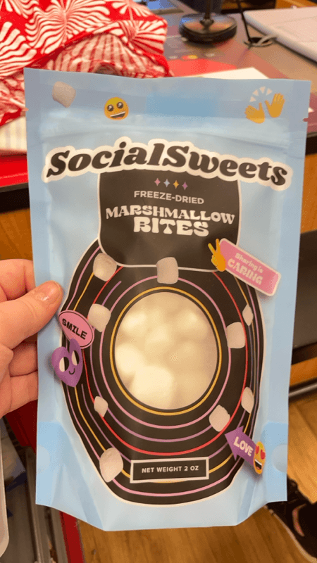 Social Sweets Freeze-Dried Marshmallow Bites