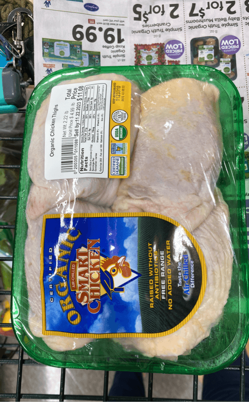 Certified Organic Air Chilled Smart Chicken