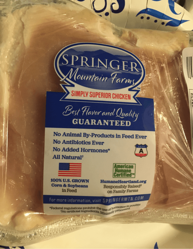 Springer Mountain Farms Simply Superior Chicken